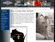 Tablet Screenshot of crystalfinishing.com